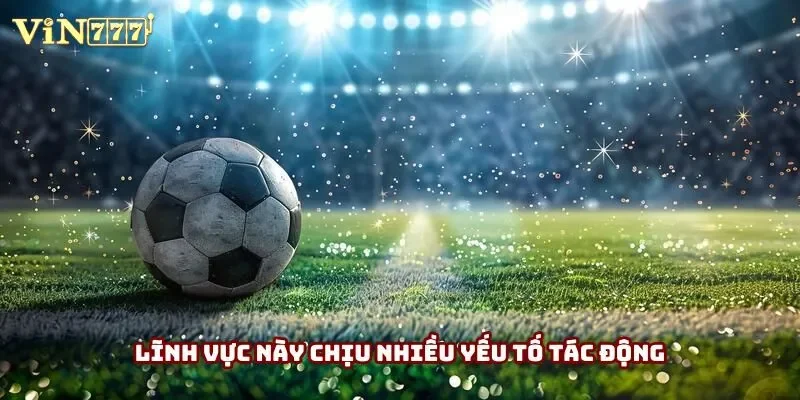 Lĩnh vực này chịu nhiều yếu tố tác động