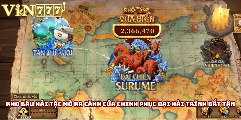 Kho Báu Hải Tặc mở ra cánh cửa chinh phục đại hải trình bất tận