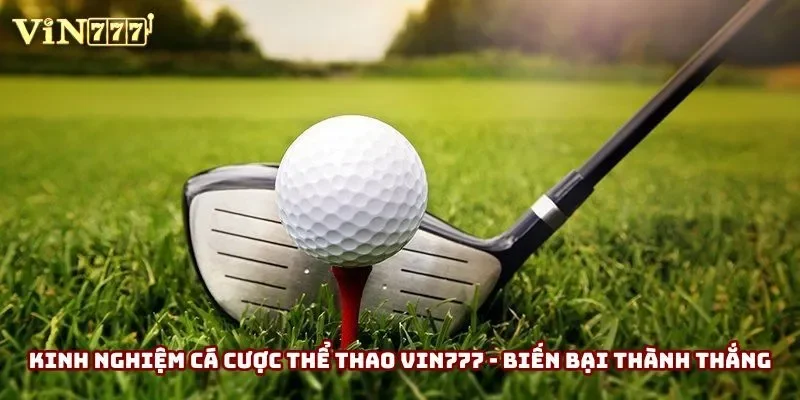 Kinh Nghiệm Cá Cược Thể Thao Vin777 - Biến Bại Thành Thắng