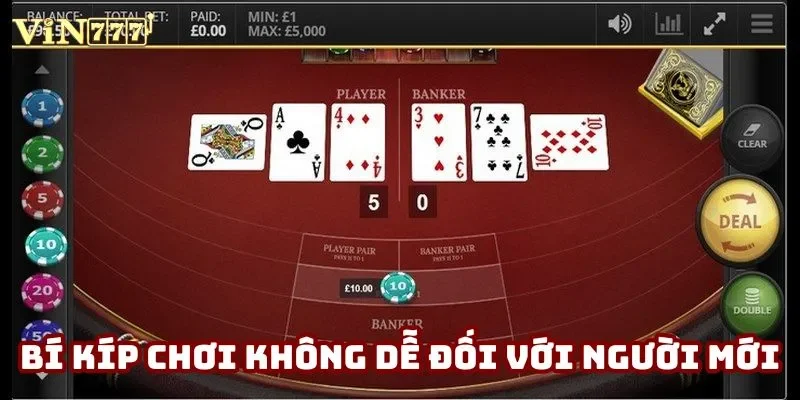 Bí kíp chơi không dễ đối với người mới