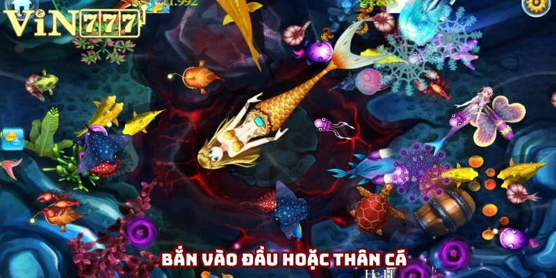 Mẹo chơi bắn cá chuẩn tỉa vào đầu và thân