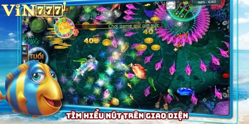 Hiểu nút hiển thị trên giao diện để bắn hiệu quả