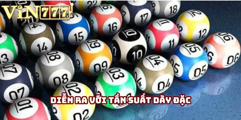 Diễn ra với tần suất dày đặc